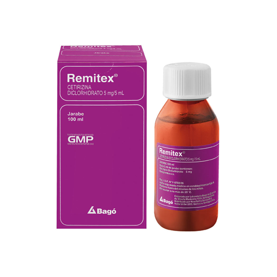 REMITEX JARABE 5MG/5ML X...