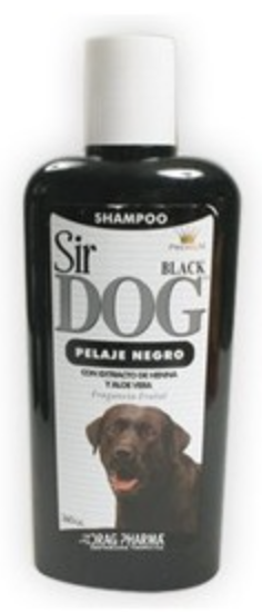 SIR DOG SHAMPOO PELO NEGRO X 390 ML