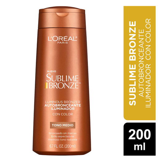 SUBLIME BRONZE AUTOBRON ILUMINADOR T/MEDIO X 200 ML