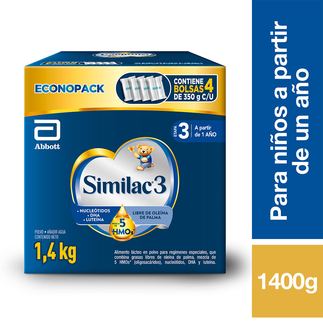 SIMILAC 3 PVO X 1.400 GR