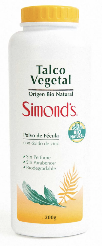 SIMONDS TALCO VEGETAL X 200 GR