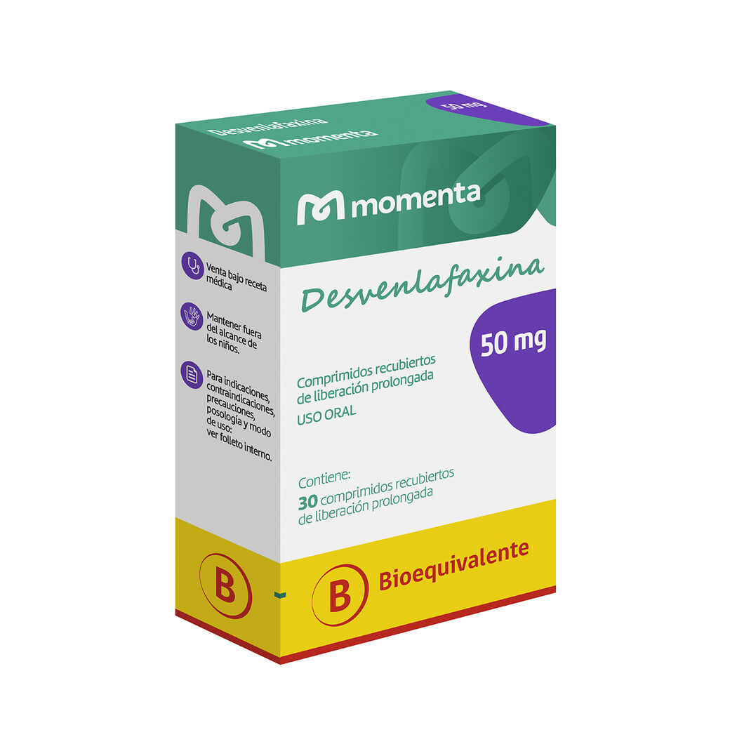 DESVENLAFAXINA COM 50 MG X...