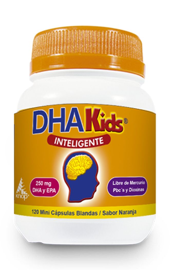 DHA KIDS CAP X 120 KNOP