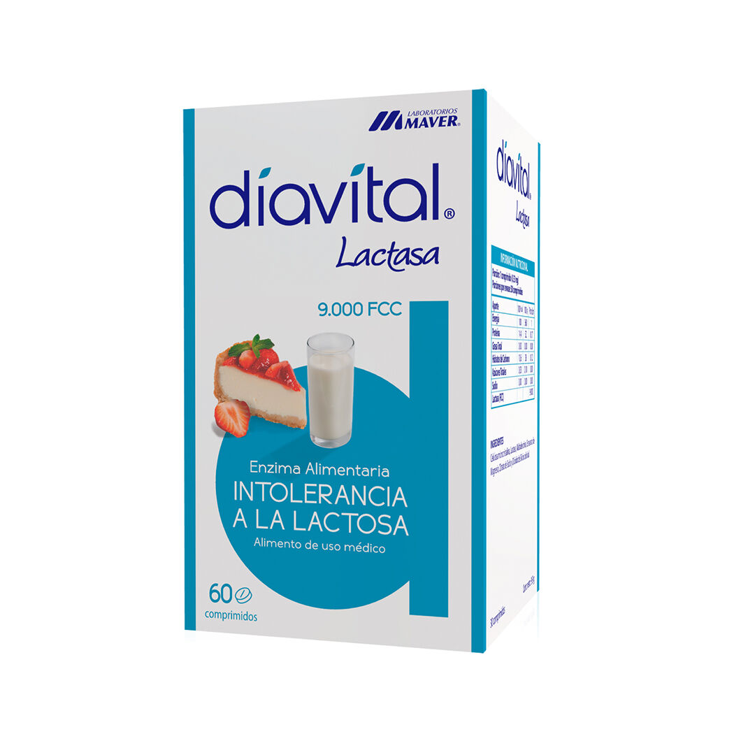 DIAVITAL LACTASA  X 60 COMPRIMIDOS