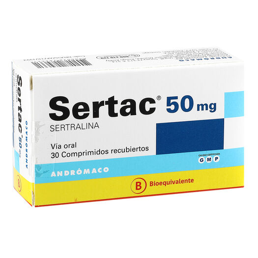 SERTAC COM 50 MG X 30