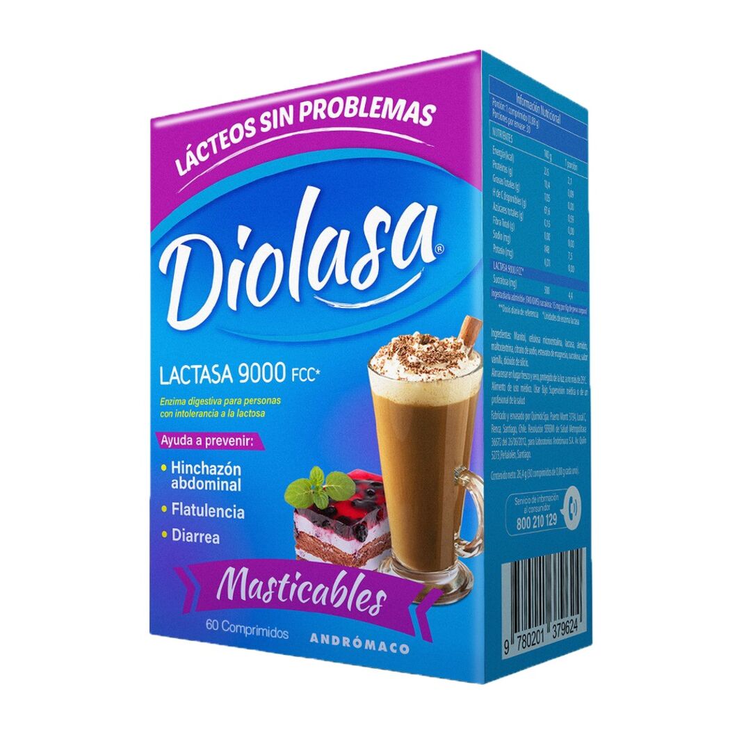 DIOLASA VAINILLA  X 60...