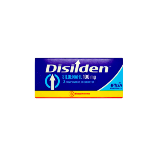 DISILDEN 100 MG X  3 COMPRIMIDOS RECUBIERTOS (BE)