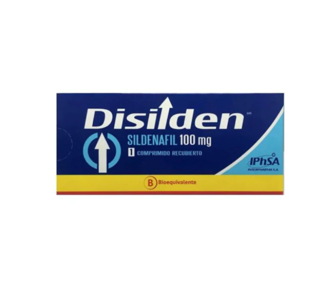 DISILDEN 100 MG X 1 COMPRIMIDOS RECUBIERTOS (BE)