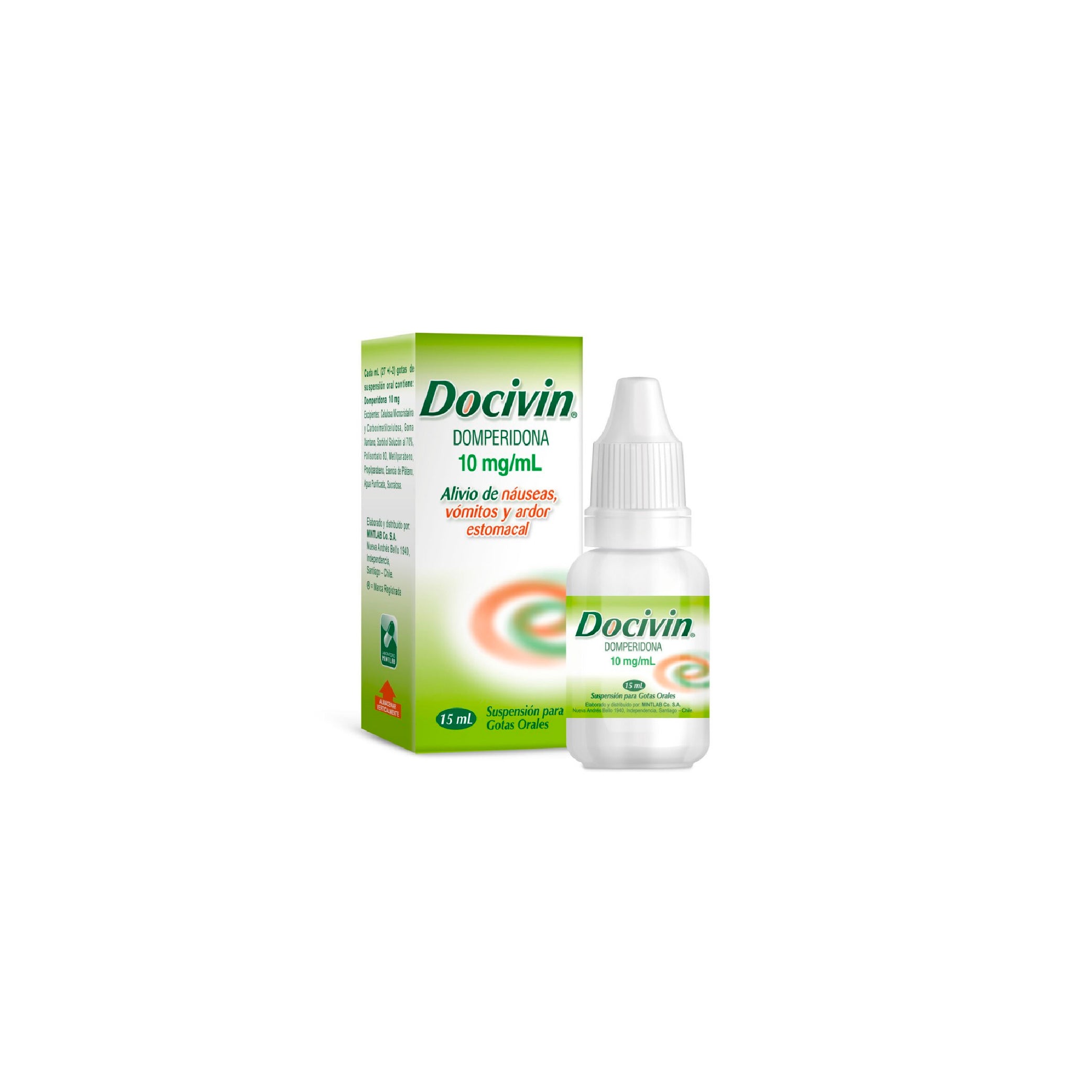 DOCIVIN GOTAS 10 MG X 15 ML