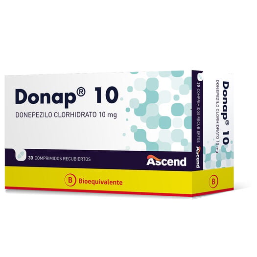 DONAP 10 MG X 30 COMPRIMIDOS RECUBIERTOS