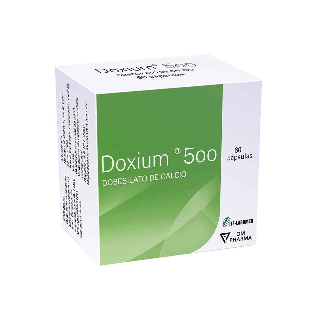 DOXIUM 500 MG X 60 CAPSULAS