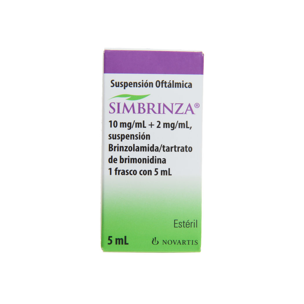 SIMBRINZA SOLUCION OPTICA X 5 ML