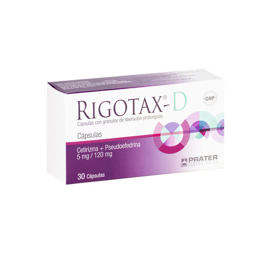 RIGOTAX-D  X 30 CAPSULAS