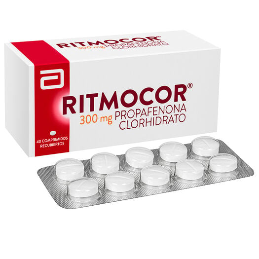 RITMOCOR 300 MG X 40 COMPRIMIDOS RECUBIERTOS