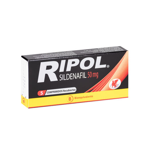 RIPOL 50 MG X 5 COMPRIMIDOS RECUBIERTOS (BE)