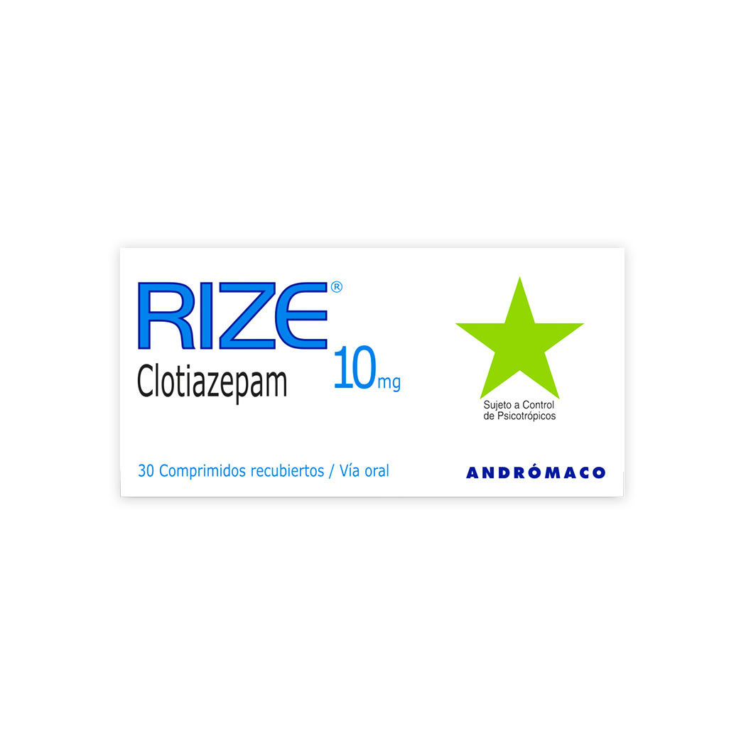 RIZE 10 MG X 30 COMPRIMIDOS