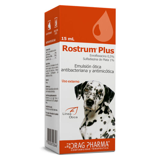 ROSTRUM PLUS OTICO GTS X 15 ML