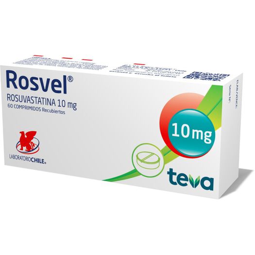 ROSVEL COM 10 MG X 60