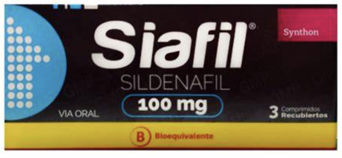 SIAFIL COM 100 MG X 3