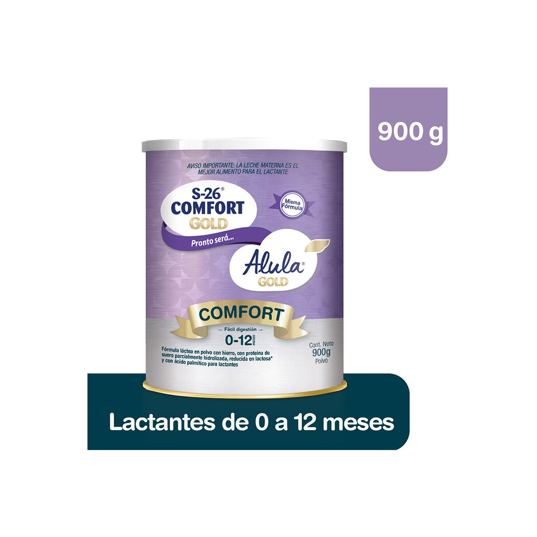 S-26 COMFORT GOLD 0-12 MESES PVO X 900 GR