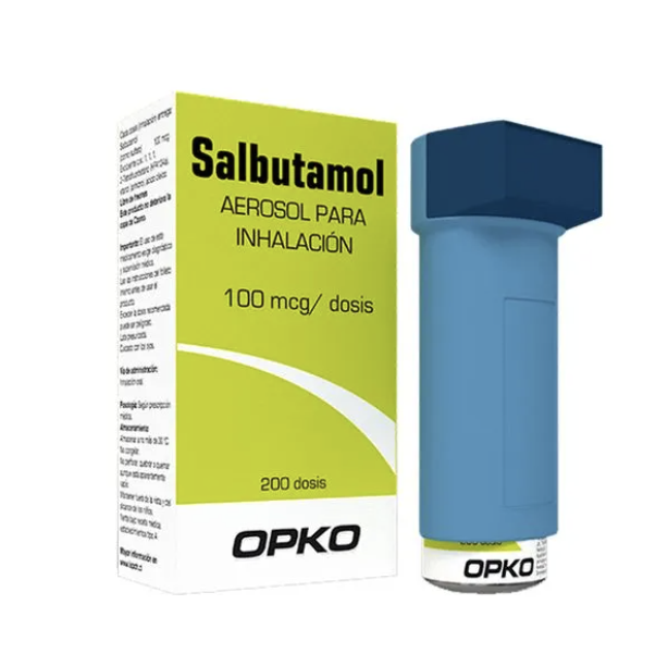 SALBUTAMOL LF INH 100 MCG X...