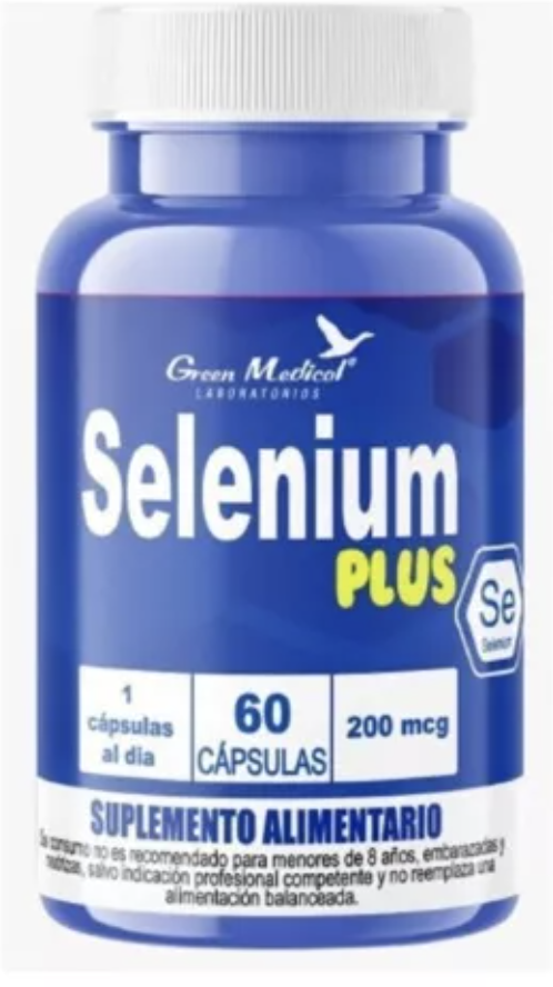 SELENIUM PLUS X 60 C AP GREEN MEDICAL