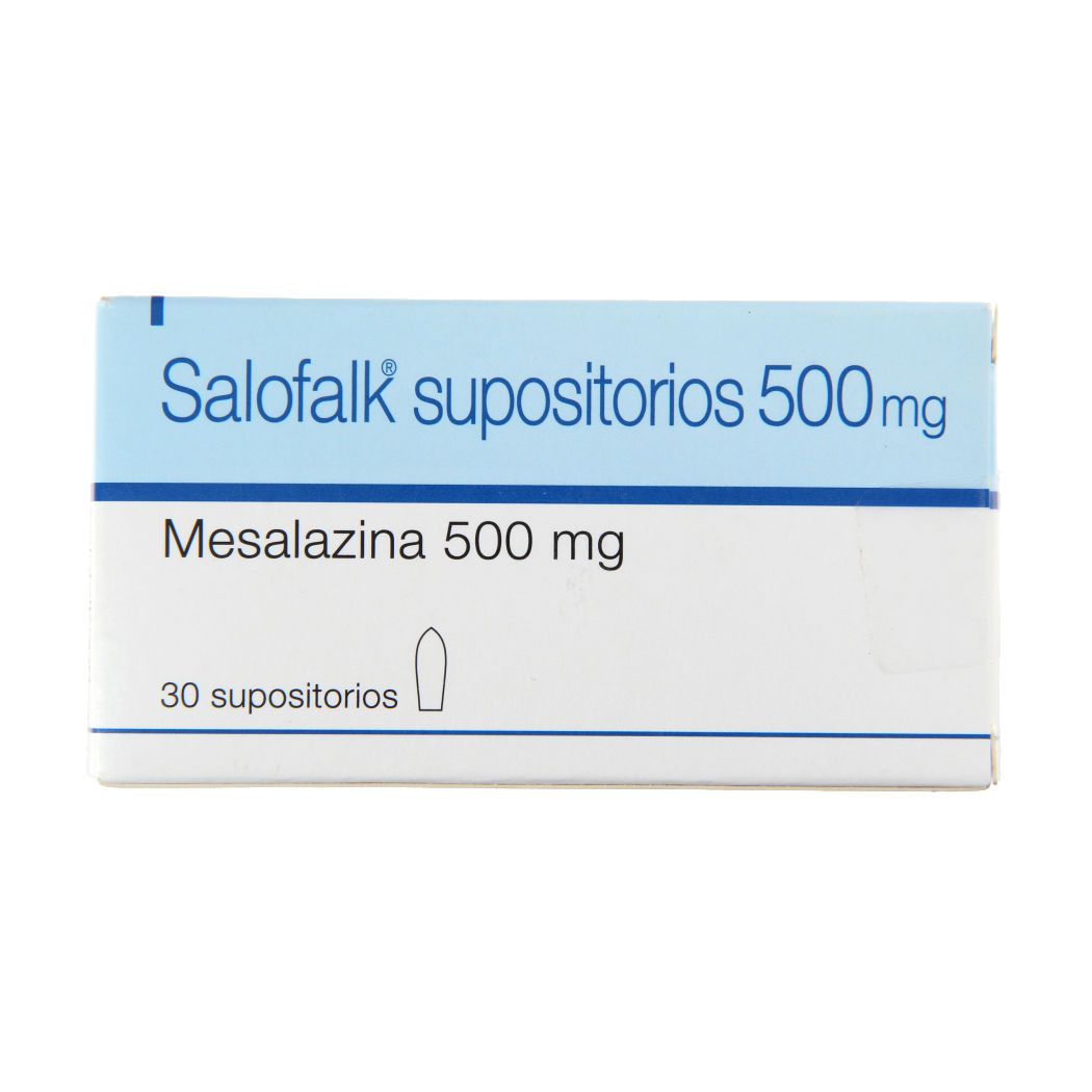 SALOFALK SUPOSITORIO 500 MG X 30