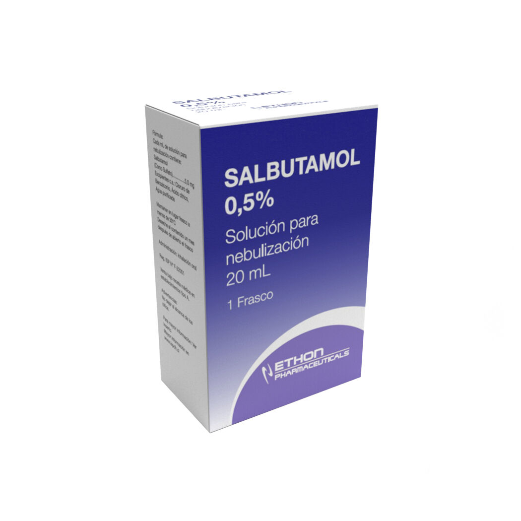 SALBUTAMOL SOL NEB X 5MG/ML X 20 ML ET