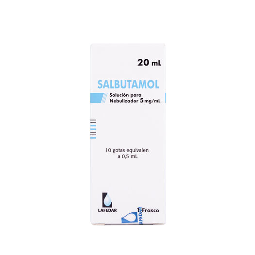 SALBUTAMOL 5 MG/ML X 20 ML SOLUCIÓN PARA NEBULIZACIÓN