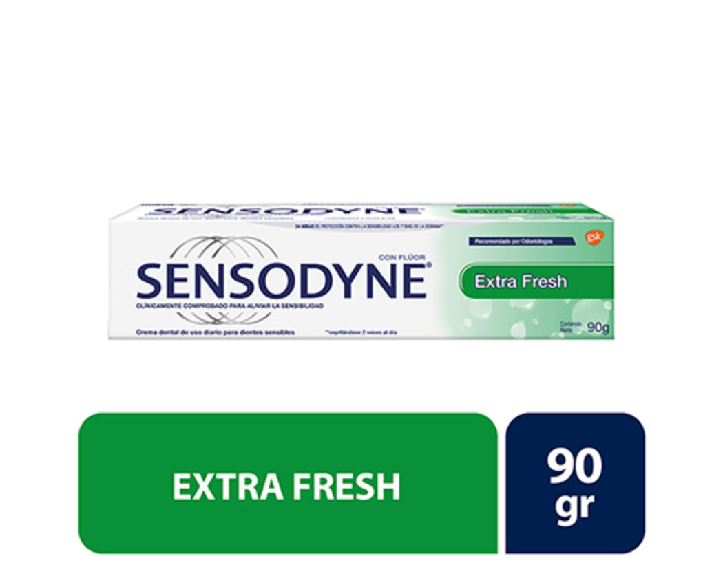 SENSODYNE EXTRA FRESH CRE DEN X 90 GR