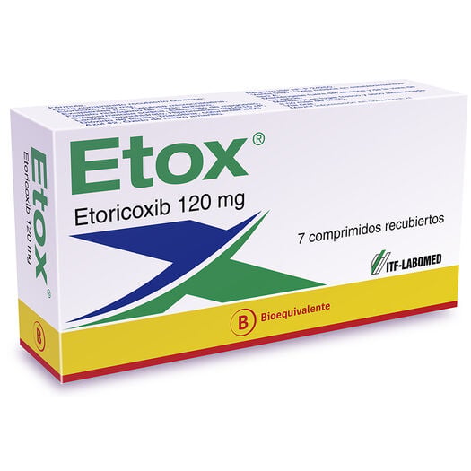 ETOX  120 MG X 7 COMPRIMIDOS