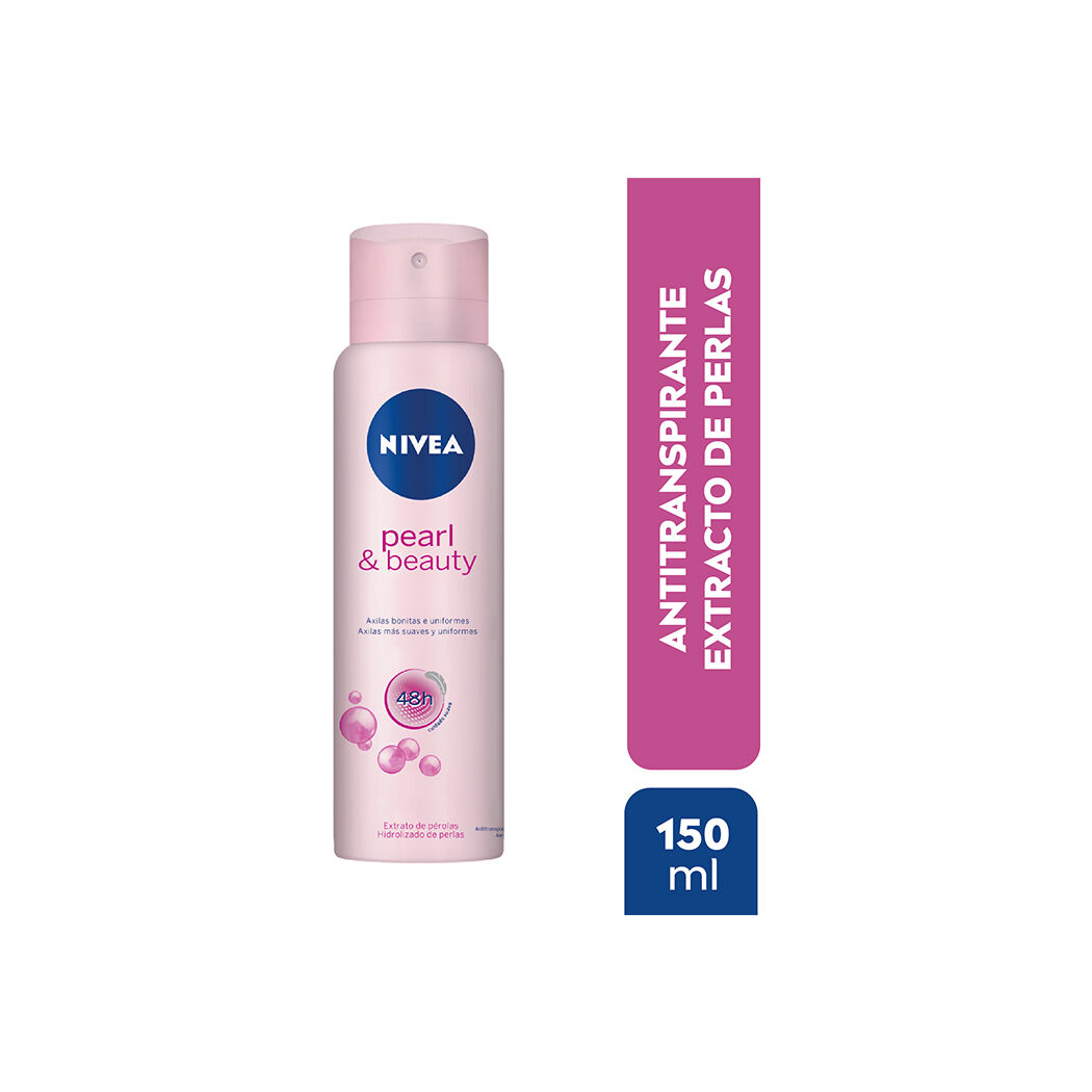 NIVEA DEO SPRAY MUJER PEARL & BEUTY X 150 ML