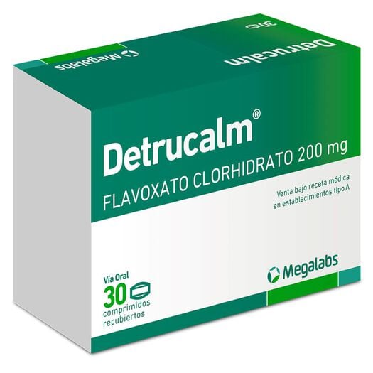 DETRUCALM 200 MG X 30 COMPRIMIDOS