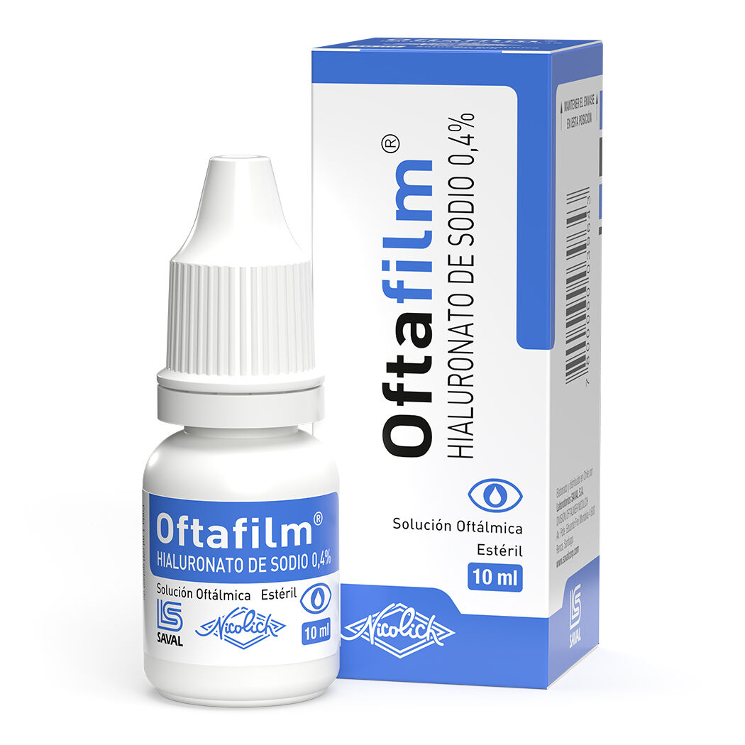 OFTAFILM  0,4% X 10 ML SOLUCIÓN OFTÁLMICA