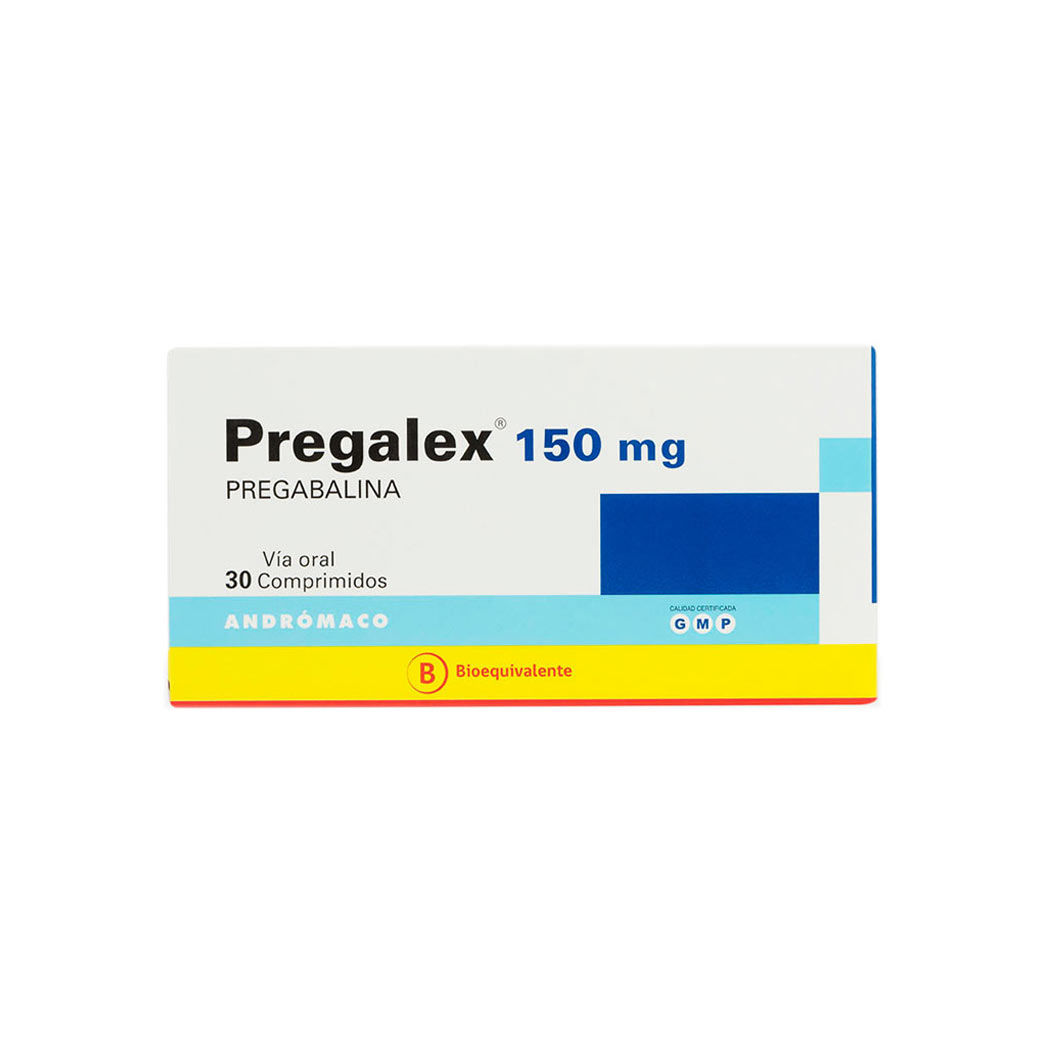 PREGALEX  150 MG X 30 COMPRIMIDOS