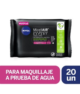 NIVEA TOALLA DESMAQUILLANTE MICELAR X 20 UND