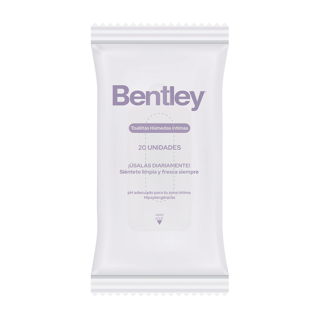 BENTLEY INTIMAS TOALLA X 20