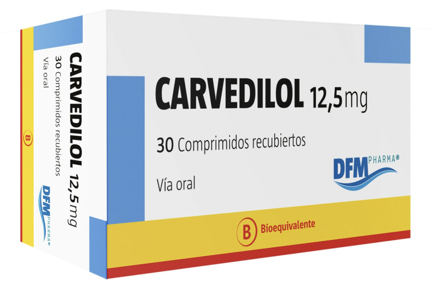 CARVEDILOL 12,5 MG X 30...