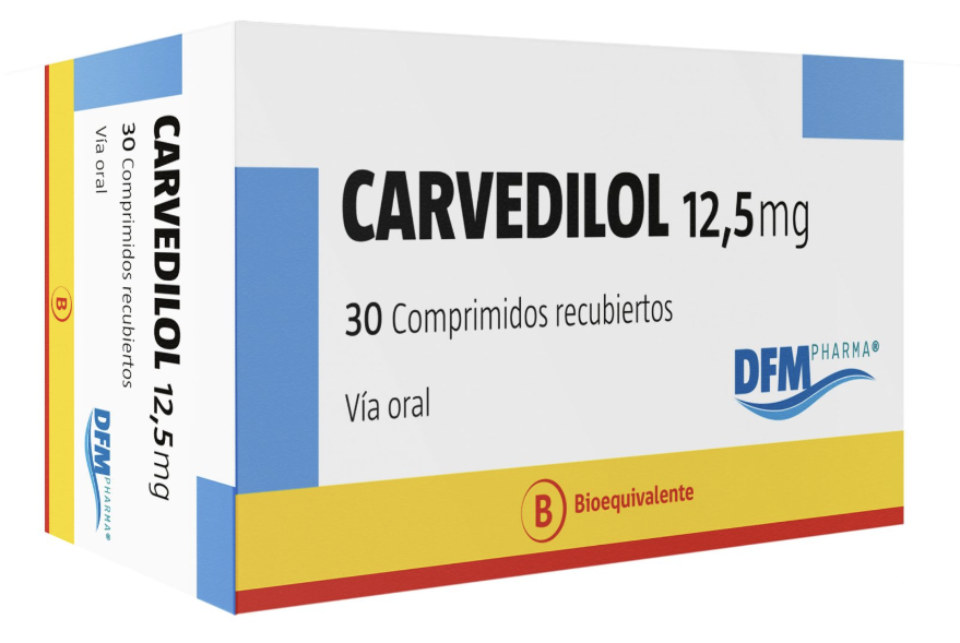 CARVEDILOL COM 12,5 MG X 30...