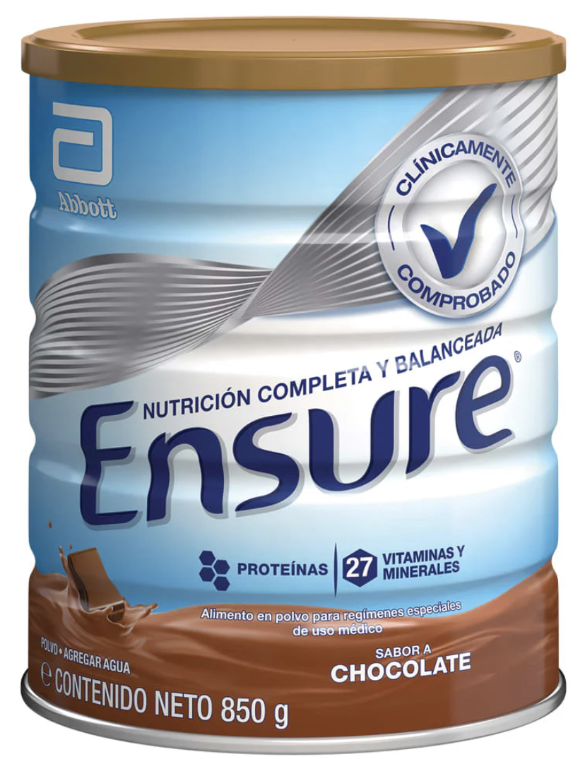 ENSURE FOS CHOCOLATE PVO X 850 GR