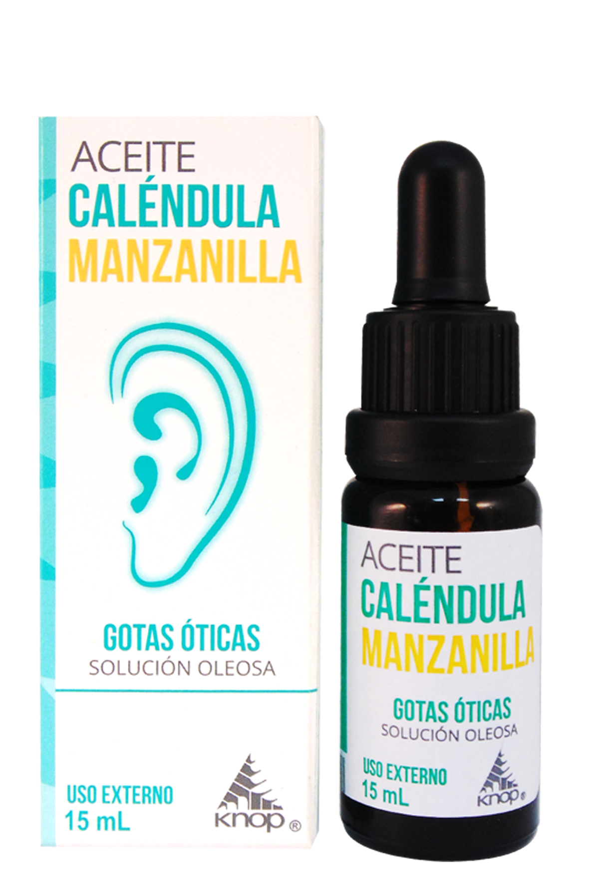 ACEITE CALENDULA MANZANILLA SOL OTI X 15 ML KNOP
