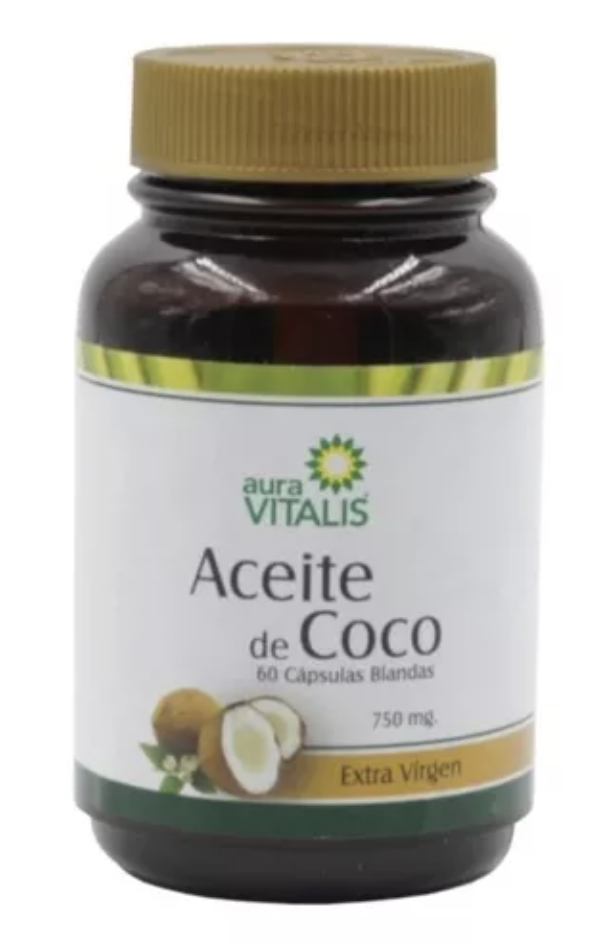 ACEITE DE COCO CAP 750 MG X 60 AURA