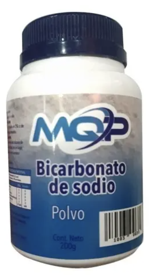 BICARBONATO DE SODIO PVO X 200 GR MAQUIPACK