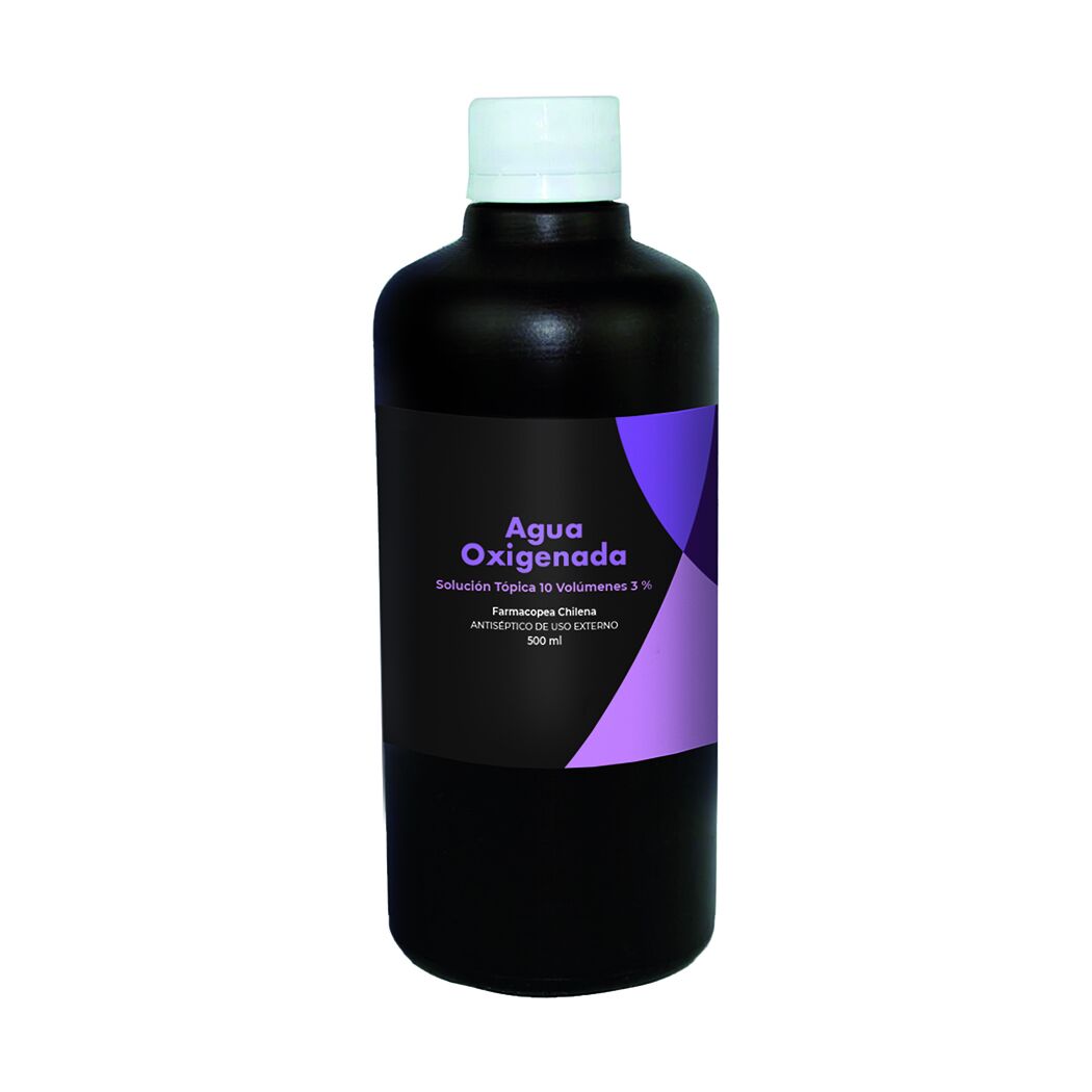 AGUA OXIGENADA 10 VOLUMENES X 500 ML