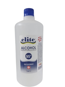 ALCOHOL 95% X 1000 ML ELITE