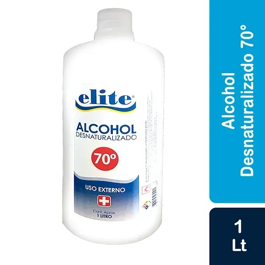 ALCOHOL DESNAT 70% X 1000 ML ELITE