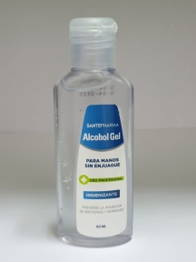 ALCOHOL GEL 70% X 60 ML SANTEPHARMA