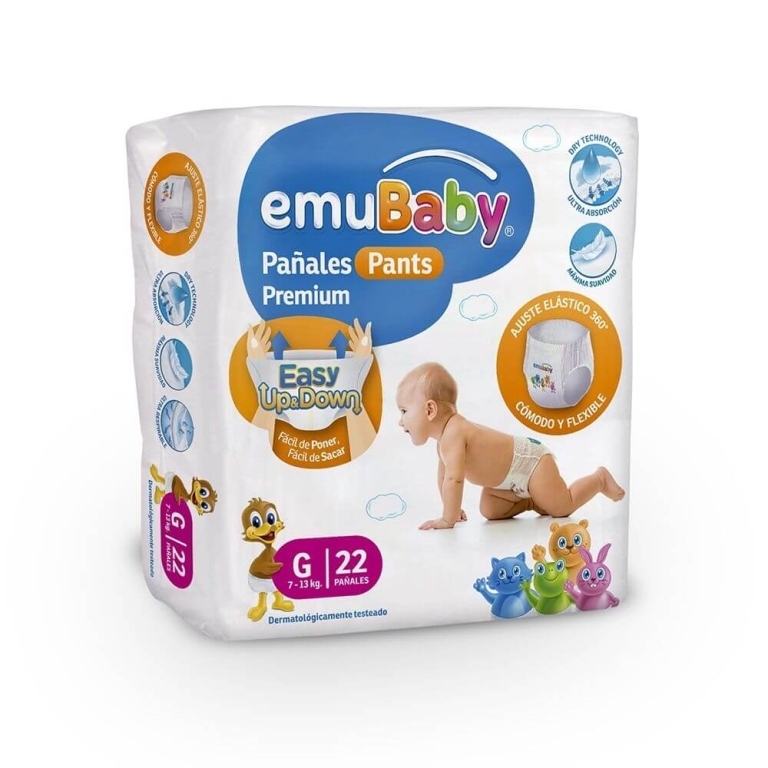 EMUBABY PANTS G X 22 UND