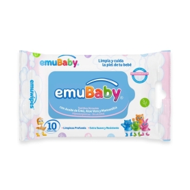 EMUBABY TOA HUMEDA X 10 UND