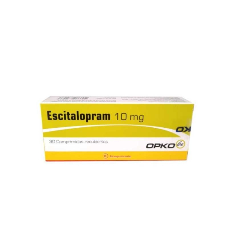 ESCITALOPRAM 10 MG X 30 COMPRIMIDOS RECUBIERTOS (BE)
